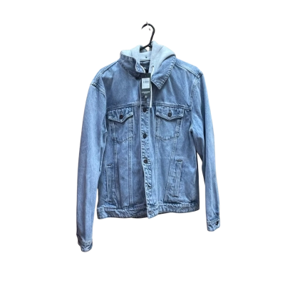 Connor Mens  Size L Denim Jacket Blue 