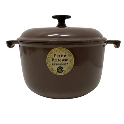 Le Creuset Vintage Enamelled Cast Iron Pot with Lid 