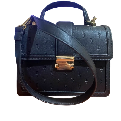 Laura Jones Womens Handbag Black  