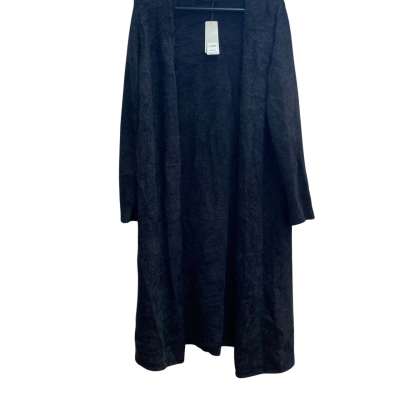 Rockmans Womens Size 16 Black Fluffy Cardigan 