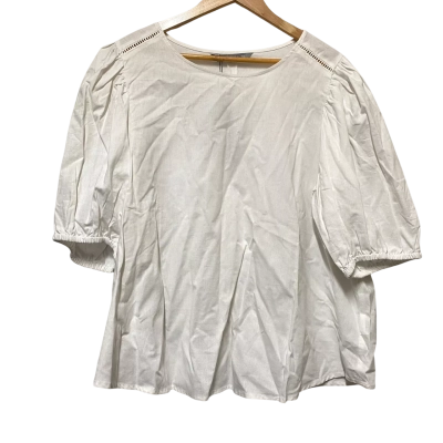 Katies Womens  Size 20 Button Up Top White 
