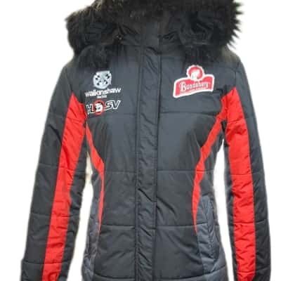 Bundaberg Red Racing  Womens  Size 10 Puffer Jacket Black  / Multicoloured 