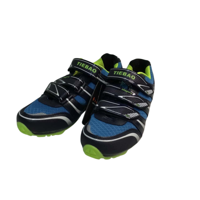  Mens  Size 43 Tiebao Cycling Shoes Black  / Blue / Green / Multicoloured 