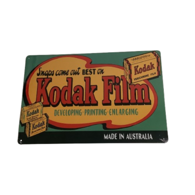 Brand New Kodak Film Metal Man Cave Aussie Car Sign #2270-1-pp