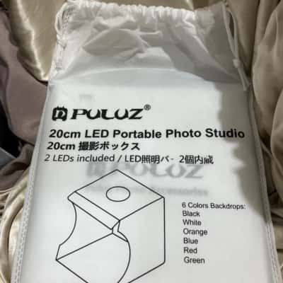Puluz 20cm LED Portable Photo Studio