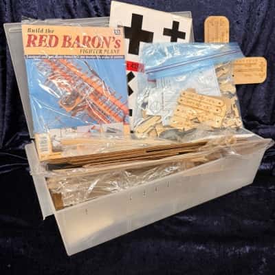 As Donated*Hatchette Partworks Collection Kit.  Red Barron’s Fighter Plane. 