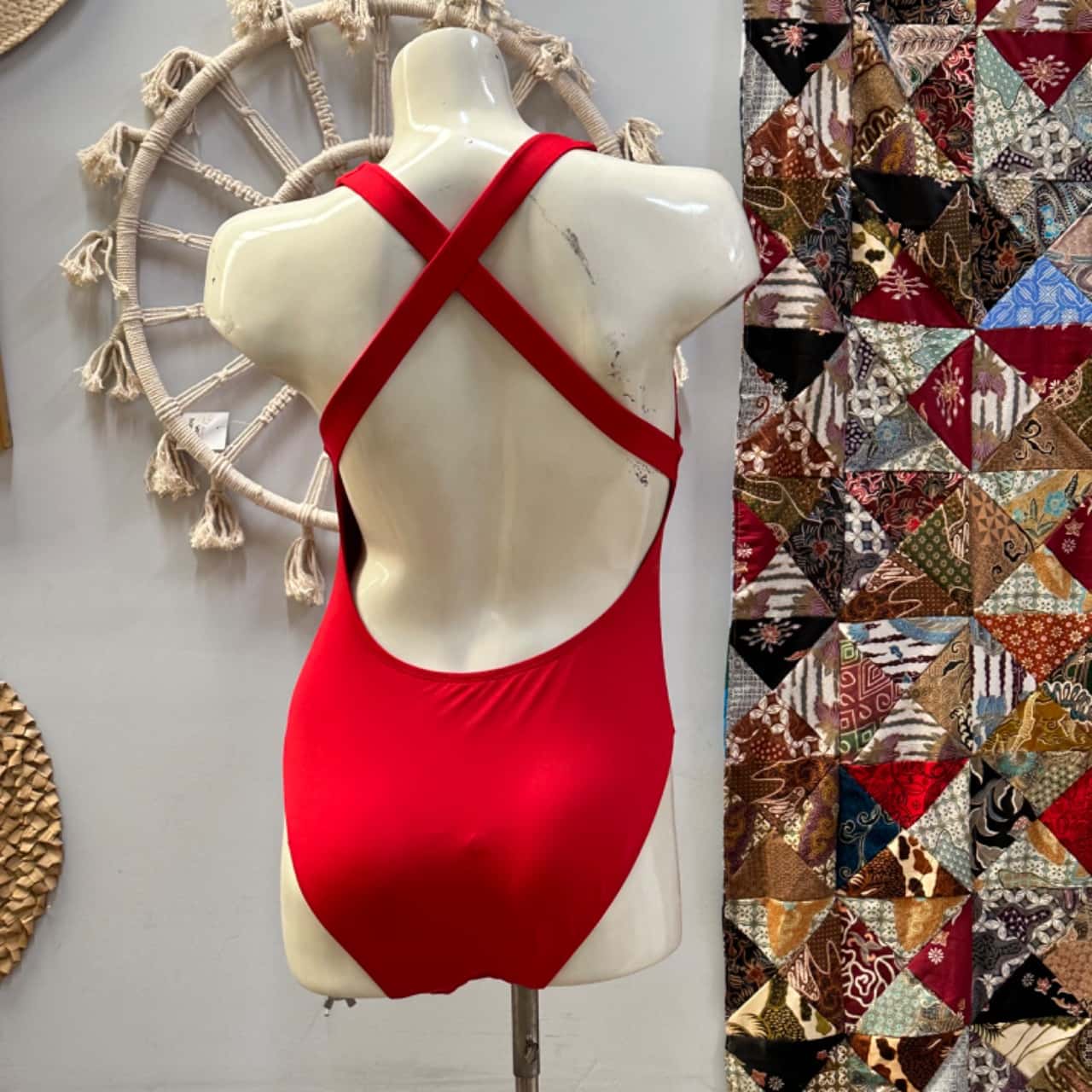 BNWT Andie 1 Piece Red Swimsuit Size M(s)