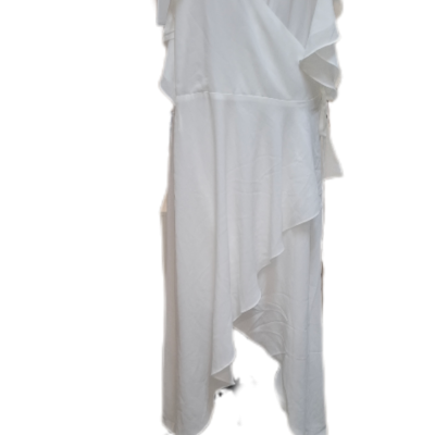 City Chic Womens  Size XL Formal Dress White 