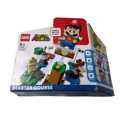 Lego super Mario 71360 box open but bags sealed