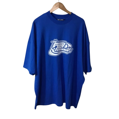 Front Runner Mens Size XXL Blue / White "Front Runner" Logo Crew Neck T-shirt 