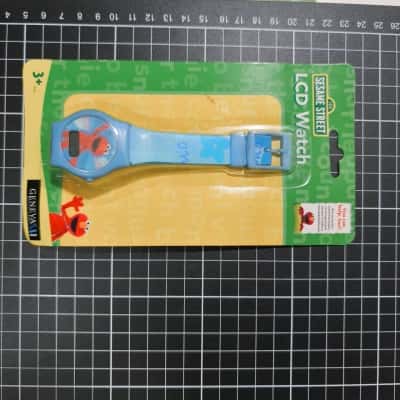 Sesame Street LCD Watch Elmo Preowned Sealed As New 2006 Merch