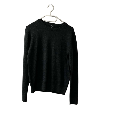 Uniqlo Men's Size XS Cashmere Jumper in Grey 