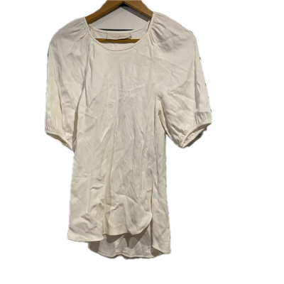Ginger & Smart Womens Size 4 Blouse White 