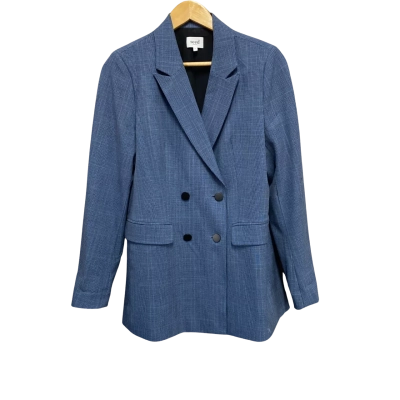 Seed Heritage Womens  Size 10 Blazer Black  / Blue 
