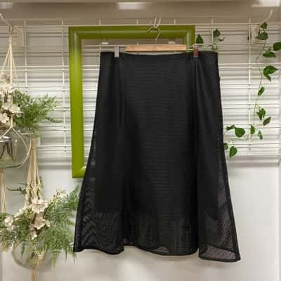 Veronica Maine Brand New With Tags Womens  Size 16 Black  Skirt