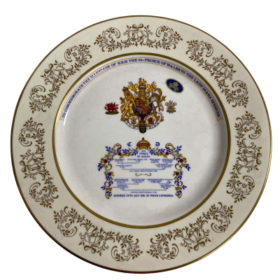 1981 Aynsley Fine Bone China Collectors Plate