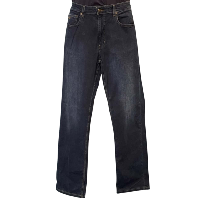 R.M. Williams Mens Size 37 Straight Leg Jeans Navy Blue