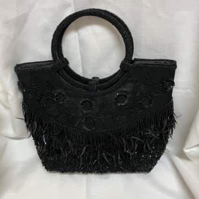  Womens Black  evening bag
