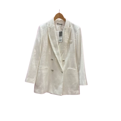 Feathers Womens  Size S Blazer White 