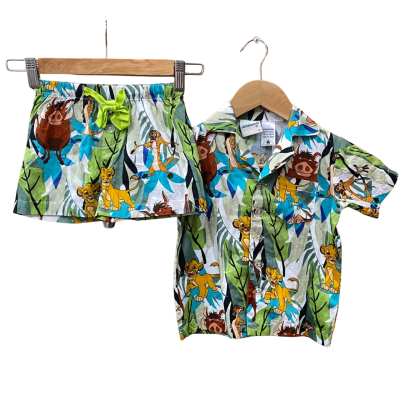 Peter Alexander Jnr. The Lion King Pyjama Set Size 2