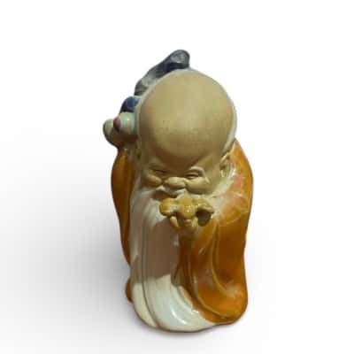 Vintage Chinese  shiwan mudman figurine 