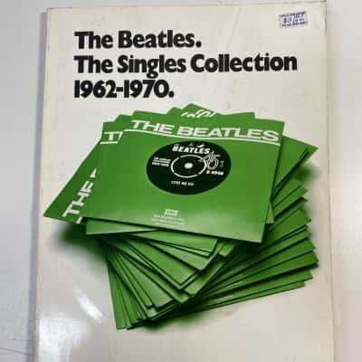 The Beatles 1962-1970 singles music book