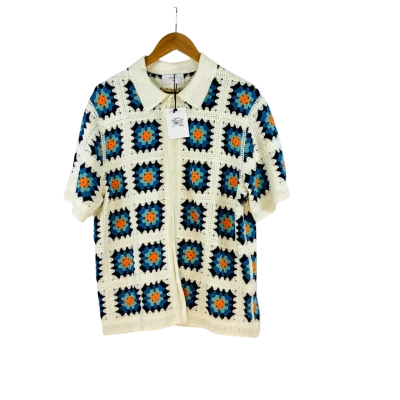 Absent - Snow Summer Crochet Knit Shirt (Size M)