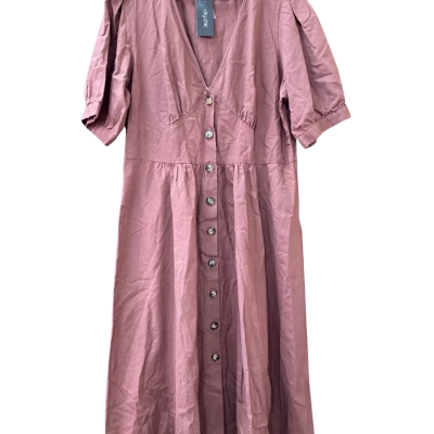 City Chic Sunset Stroll Dress Size M Nutmeg BNWT