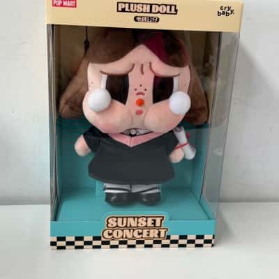 GENUINE - POPMART CRYBABY Sunset Concert Series-Plush Doll 