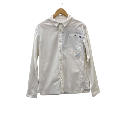 G-Star Raw Mens  Size L Long Sleeve Shirt White 