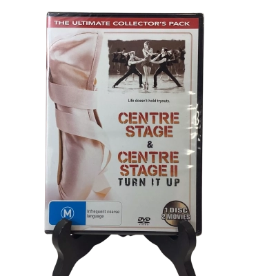 DVD - Double Feature Centre Stage 1 & 2 (M) 2000/08