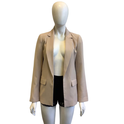 BNWT Forever New Women's Size 8 Mason Boyfriend Blazer Sand 