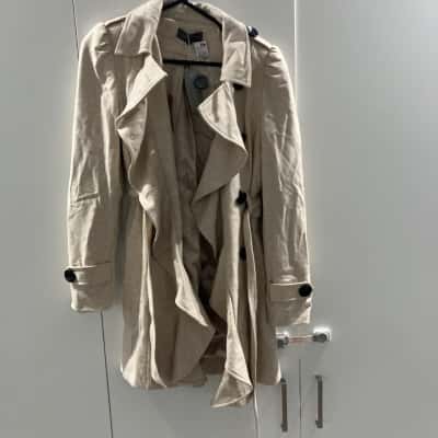 Shein Womens  Size 10 Beige coat