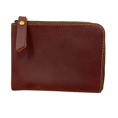  Unisex Retro Style Wallet Maroon 