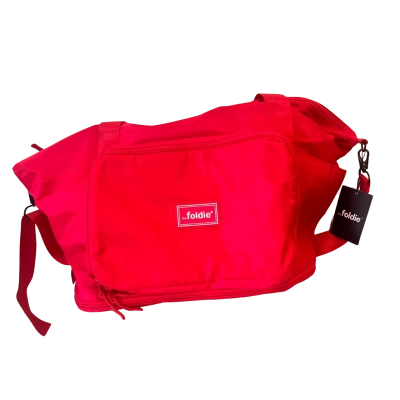 The Foldie Pink Foldable Expandable Travel Bag New
