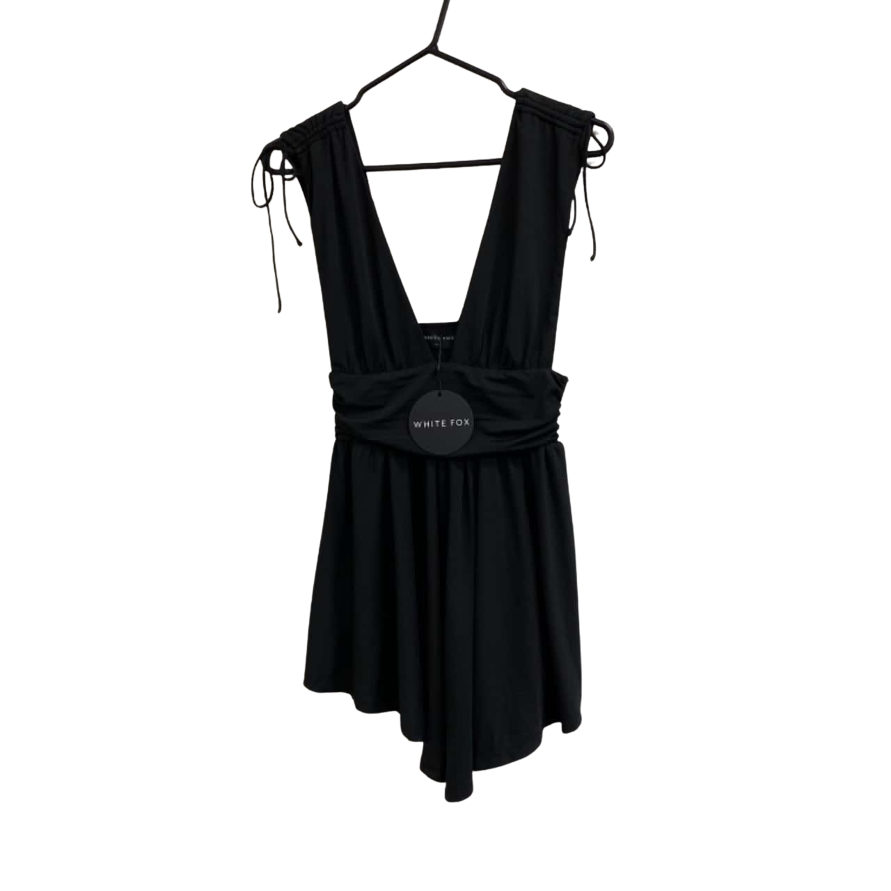 White Fox Womens Size M Black my pleasure mini dress (s) - New With Tags |  Salvos Stores