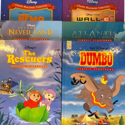 Set of 6 Disney Classic Storybooks 