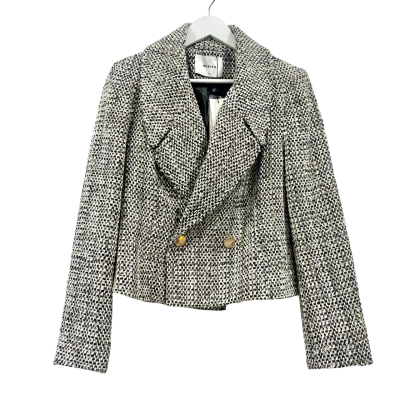 BNWT Sheike Mayfair Tweed Coat Size 16 RRP $159.95