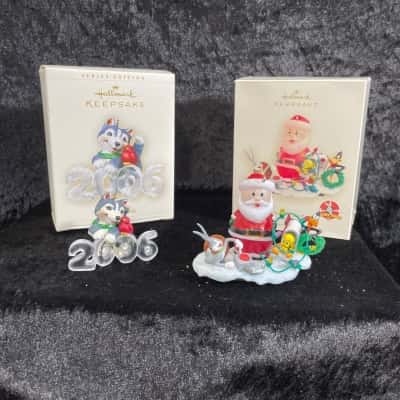 Hallmark Christmas Keepsakes x 2