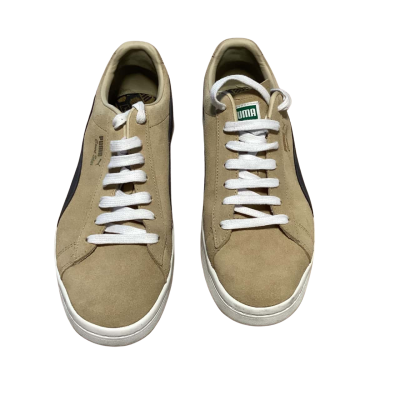 Puma Mens  skate shoes Size 10 Beige / Cream 