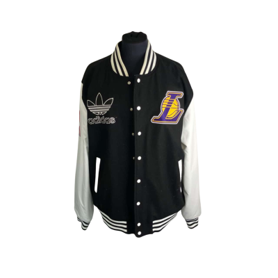 Adidas Mens  Size L Black  / White / Yellow 