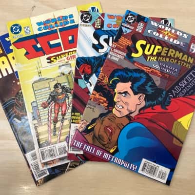Worlds Collide Comics Set of 4 