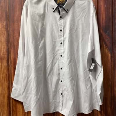 Johnny Bigg  Size 7XL White with black trim new 