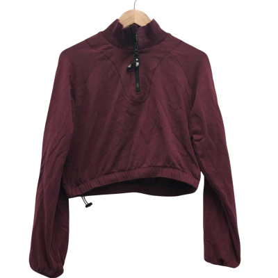 Muscle Nation Womens  Size M Jumper Maroon 