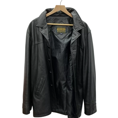 Vintage Jacques Leather Jacket XL Black