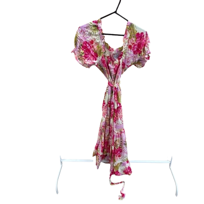 Ava and Mia Womens  floral maxi tie dress Size 12 
