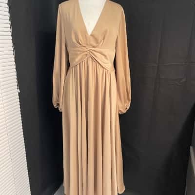 Pasduchas - womens  Cocktail Dress / Formal Dress Gold(Size 14) - new with Tags