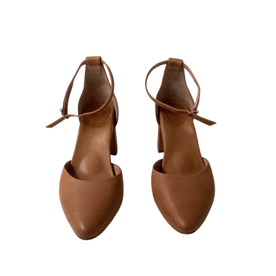 NEW Bared footwear Womens Size 38 tan leather heels