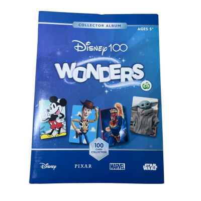 Disney 100 Wonders card collection 