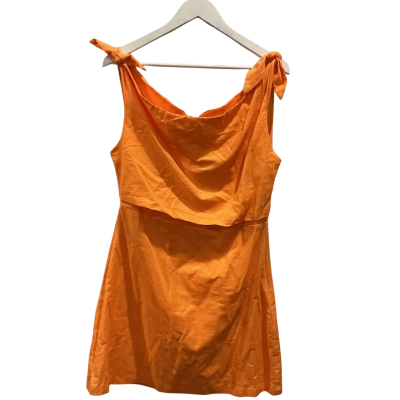 Showpo Womens  Size 14 Mini Dress Orange 
